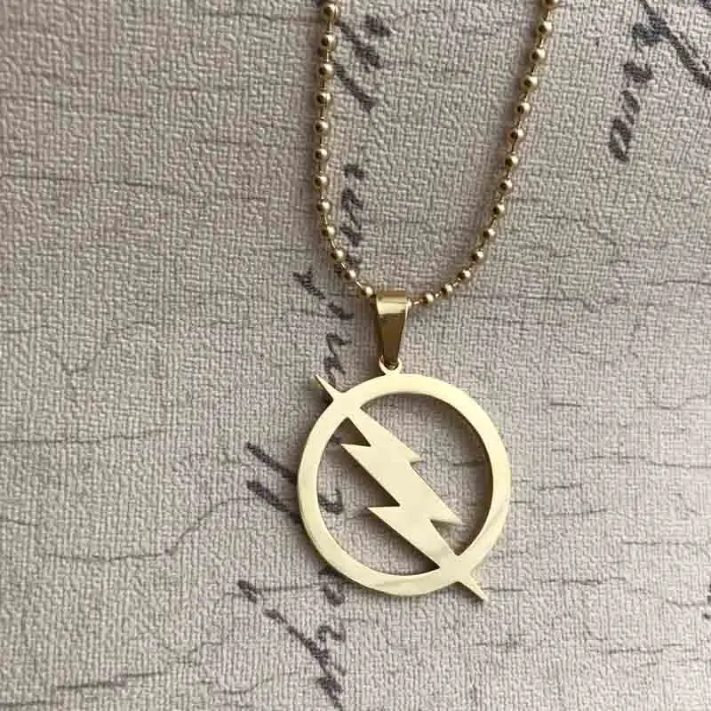 2018 Новая модная Высококачественная цепочка с кулоном молнией из нержавеющей