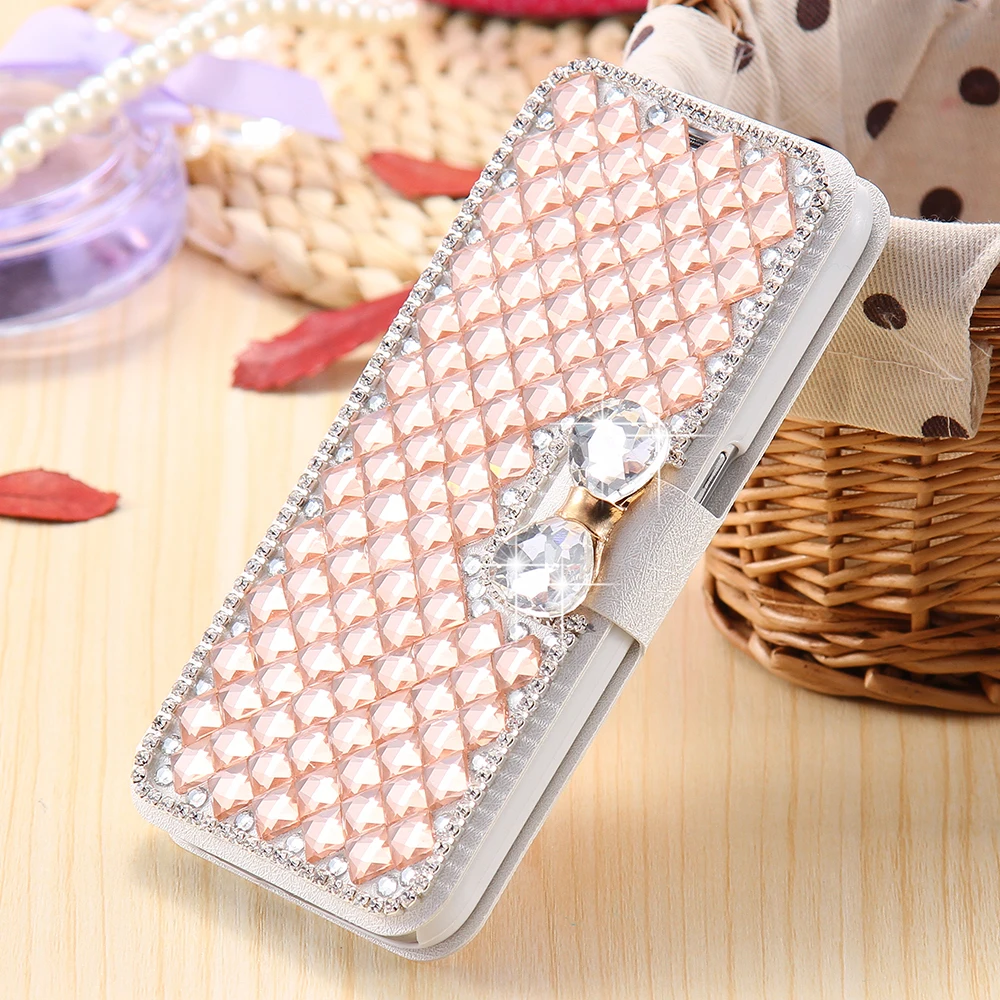 Чехол kisscase для Samsung Galaxy Note 4 5 A5 A7 S5 6 S6 Edge Plus Sony Z3 флип держатель Роскошный блестящий