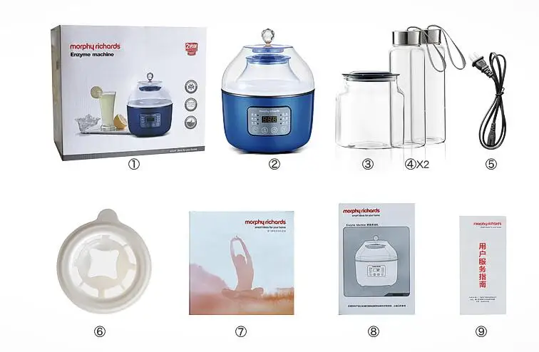 

MORPHY RICHARDS MR1009 Enzyme Machine Home Yogurt Maker Fully Automatic Yogurt Machine
