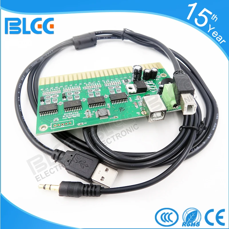 PC USB к JAMMA Аркады конвертер контроллер доски для файтинг кабинет джойстик кнопка |