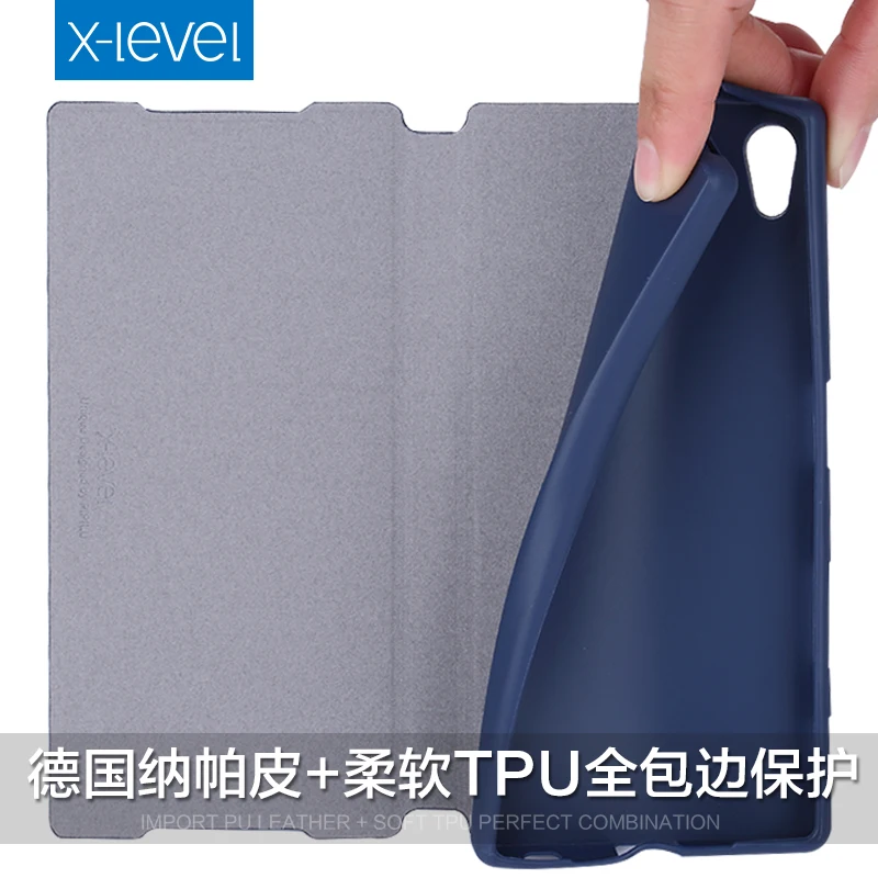 X-Level X Level Роскошный кожаный чехол из искусственной кожи для SONY Xperia Z5 Premium E6883/Z5 для Xperia Z ultra XL39H откидная мягкая задняя крышка с подставкой