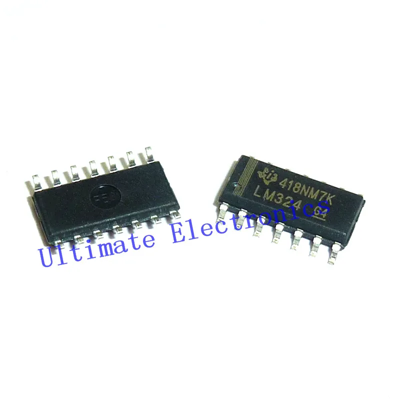 10 шт./лот LM324 SOP14 четырехъядерный операционный усилитель OP Amps SOIC14|op amp| |
