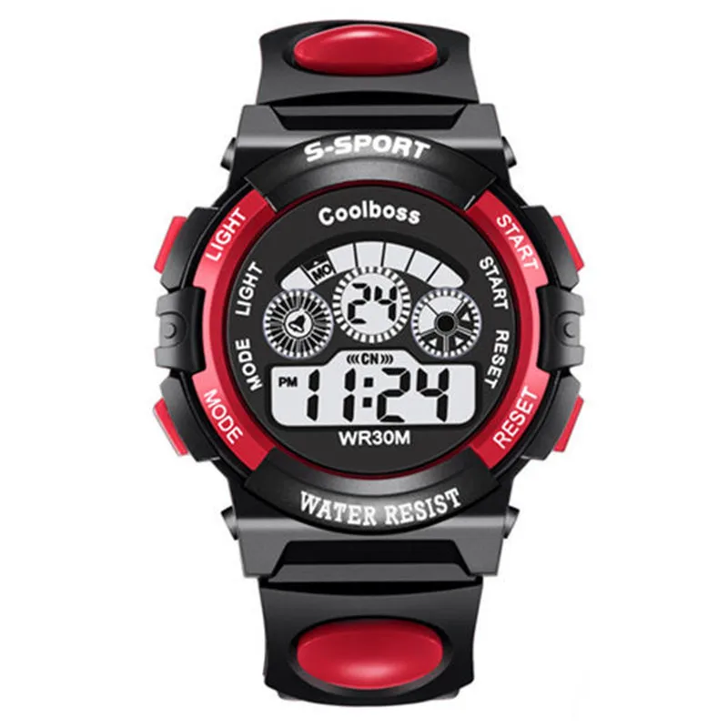 

Watch For Boys 2021 New Fashion LED Digital Wristwatch Electronic Sports Clock For Hot Reloj Relogio Infantil