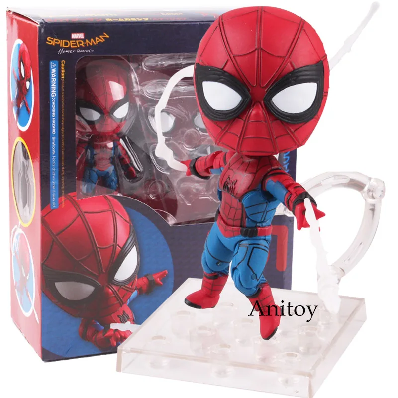 Marvel, Человек-паук, возвращение домой, Человек-паук, игрушки, Nendoroid 781, Человек-паук, фигурка, ПВХ, фигурка, Коллекционная модель, marvel Legends