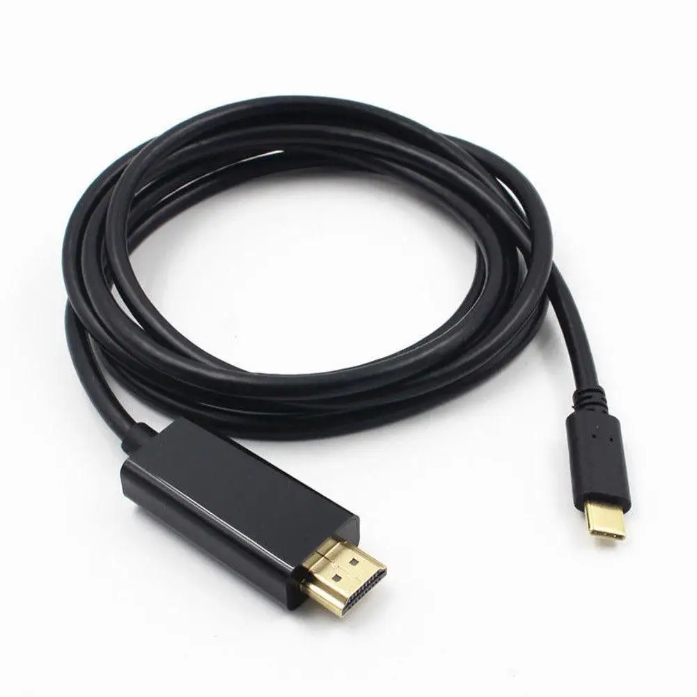 MLLSE 1 8 метр 6FT USB C Type на HDMI 4k 1080P hdmi Мужской кабель HDTV адаптер для Macbook Chromebook Pixel Huawei