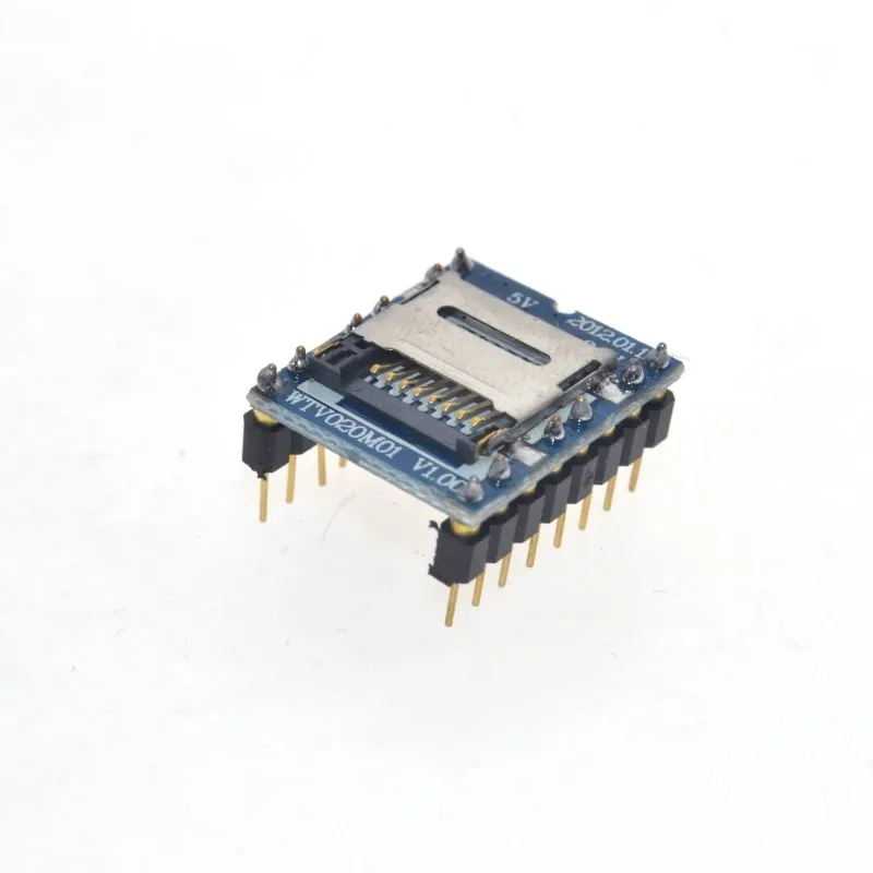 WTV020 WTV020-SD Mini SD карта MP3 звуковой модуль голосовой для PIC Arduino 2560 UNO R3 WTV020SD-20SS |