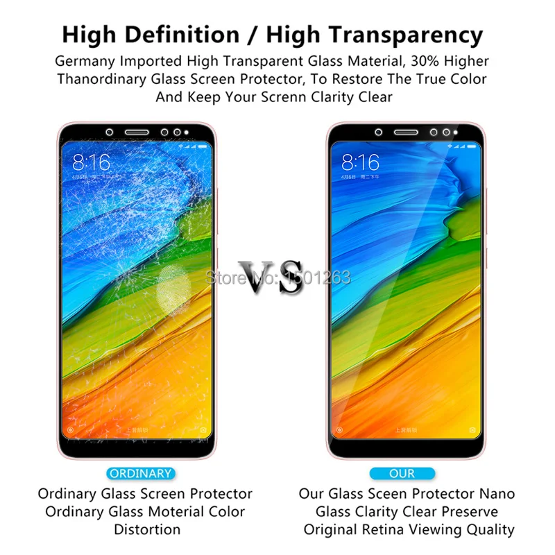 10 шт. для Xiaomi Redmi Note 5 Pro Полное покрытие закаленное Стекло Экран протектор чехол