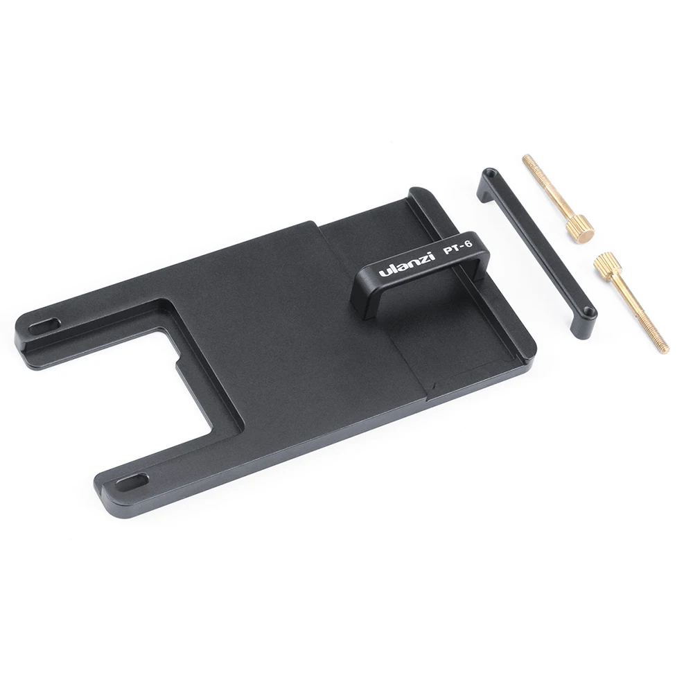 PT-6 переключатель Ulanzi крепление Vlog Plate Mic Adapter для GoPro Hero 7 6 DJI Moza Mini S Zhiyun Smooth 4 Vimble Phone
