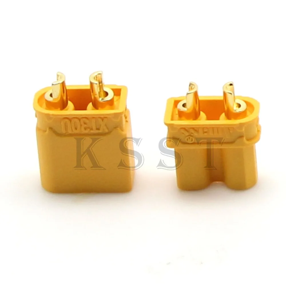 20 шт XT30U 2 мм пулевые Разъемы Вилки для RC Lipo батареи|plug insert|connector circularplug charm |