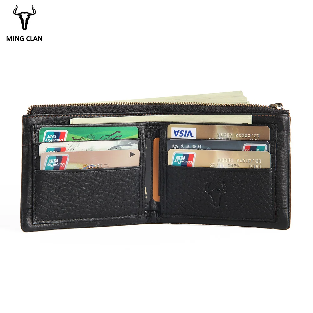 RFID Theft Protec Coin Bag Zipper Men Wallets Famous Brand Card Holder Male Money Purses Wallets New Design Top Women Wallet