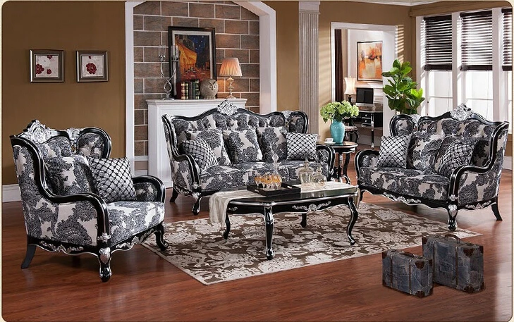 Высокое качество Европейский гостиной диван 8019 | Мебель