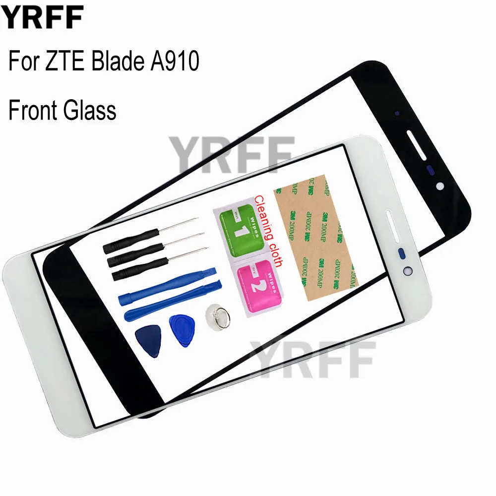 Внешнее стекло для ZTE Blade A910 BA910 5 дюйма (без мобильного сенсорного экрана) |