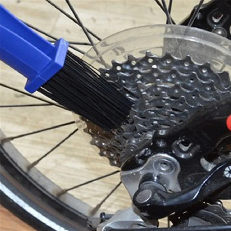 Portable Bike Bicycle Chain Cleaning Brush Set Motorcycle Gear Scrubber ToolsBike Kit | Инструменты