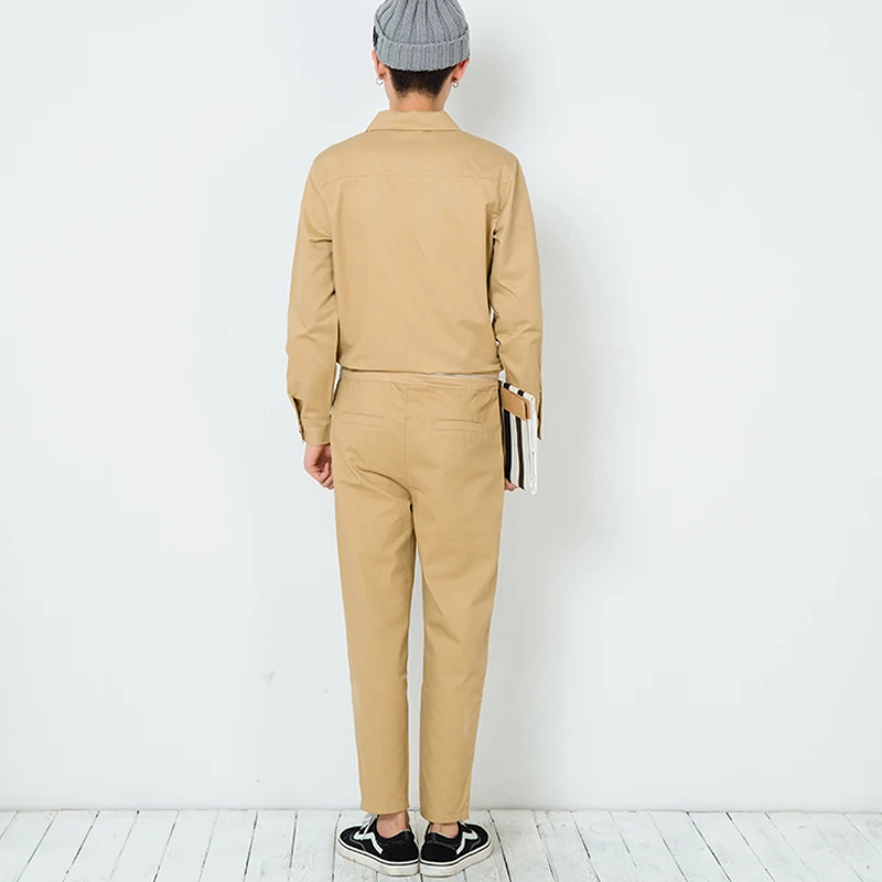 Зимние мужские танцевальные комбинезоны в стиле хип хоп мешковатые карго