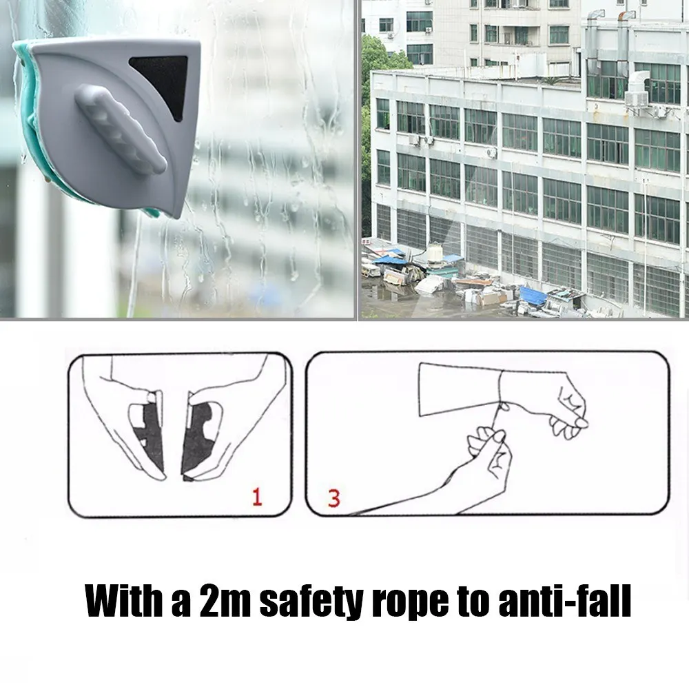 Хит продаж 2018 товаров очиститель стекла для дома двухсторонняя Магнитная щетка