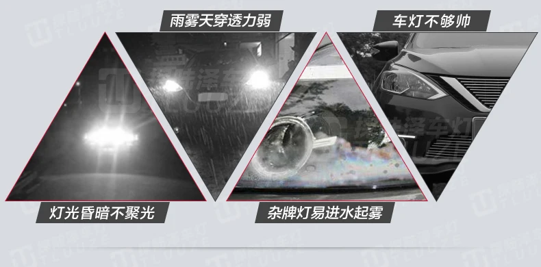 Автомобильный Стайлинг для Nissan Sylphy фары Sylphy светодиодные фары GIT светодиодный налобный фонарь ангельские глазки led drl H7 hid R20 bi-ксеноновая линзы