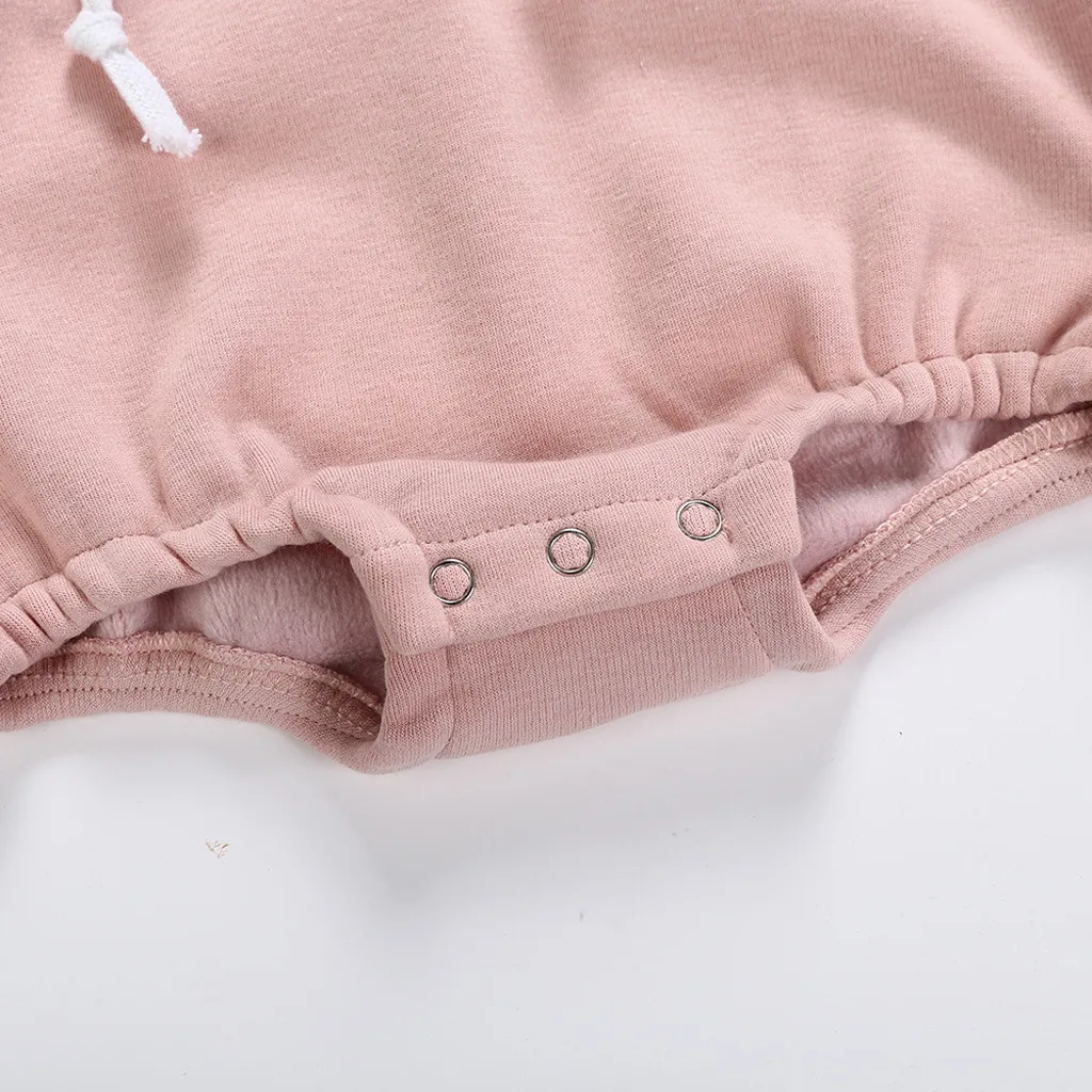 Todder Kid Baby Girl Boy Rabbit Style Letter Sweatshirt Tops Romper Pullover Bodysuit Winter
