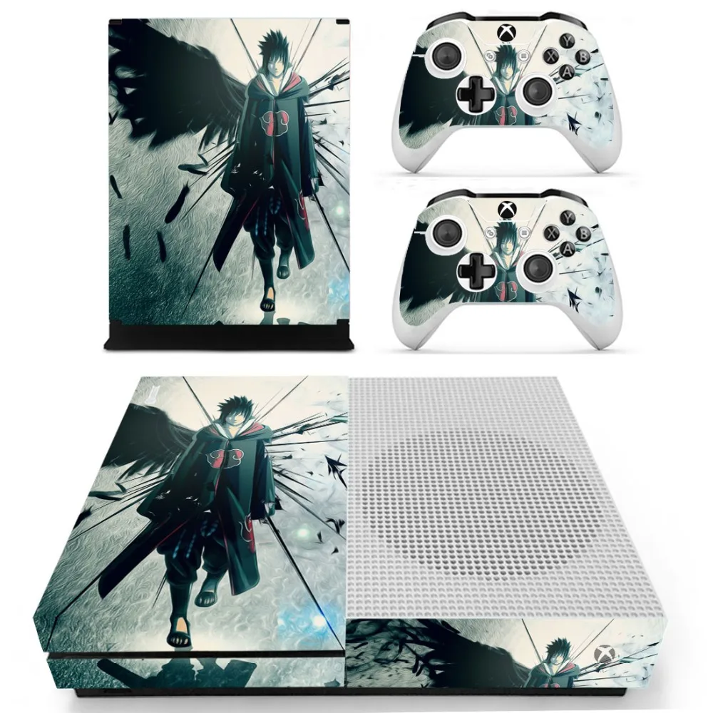 Аниме Наруто стикер кожи наклейка для Xbox One S консоль и контроллеры для Xbox One тонкая кожа стикер s винил