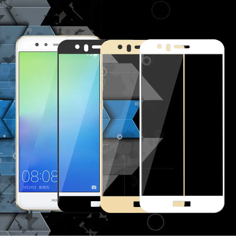 Huawei P10 Lite tempered glass on huawei protective to screen protector full cover | Мобильные телефоны и аксессуары