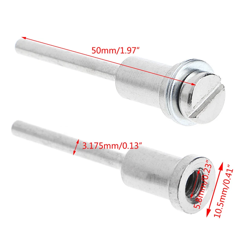 

5pcs/lot 1/8 Inch High Speed Steel Shank 5.8mm Screw Mandrels For Dremel