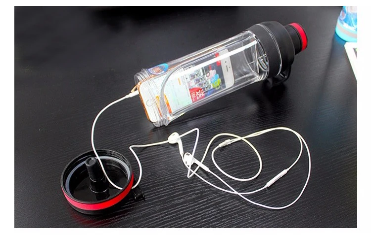 Iphone 6/6 s/7/7 s/6 Plus/7 Plus умная Спортивная бутылка для воды. 4L iBottle водонепроницаемый органайзер для хранения вызова музыки доступен для плавания йоги