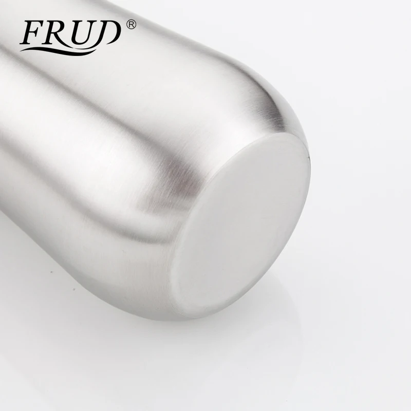 Бутылка жидкого мыла Frud из нержавеющей стали матовый диспенсер zeep аксессуары для