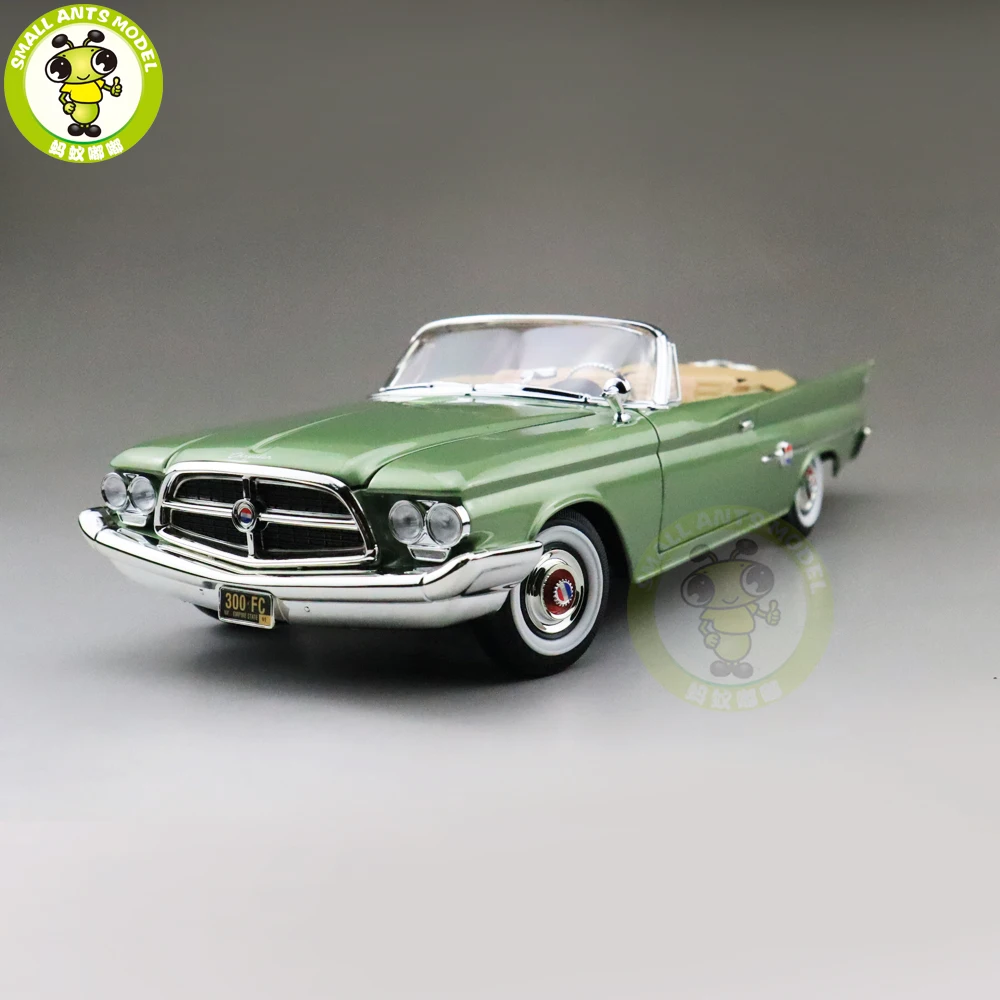 1/18 1960 300F дорожная подпись литая модель автомобиля игрушки для мальчиков и