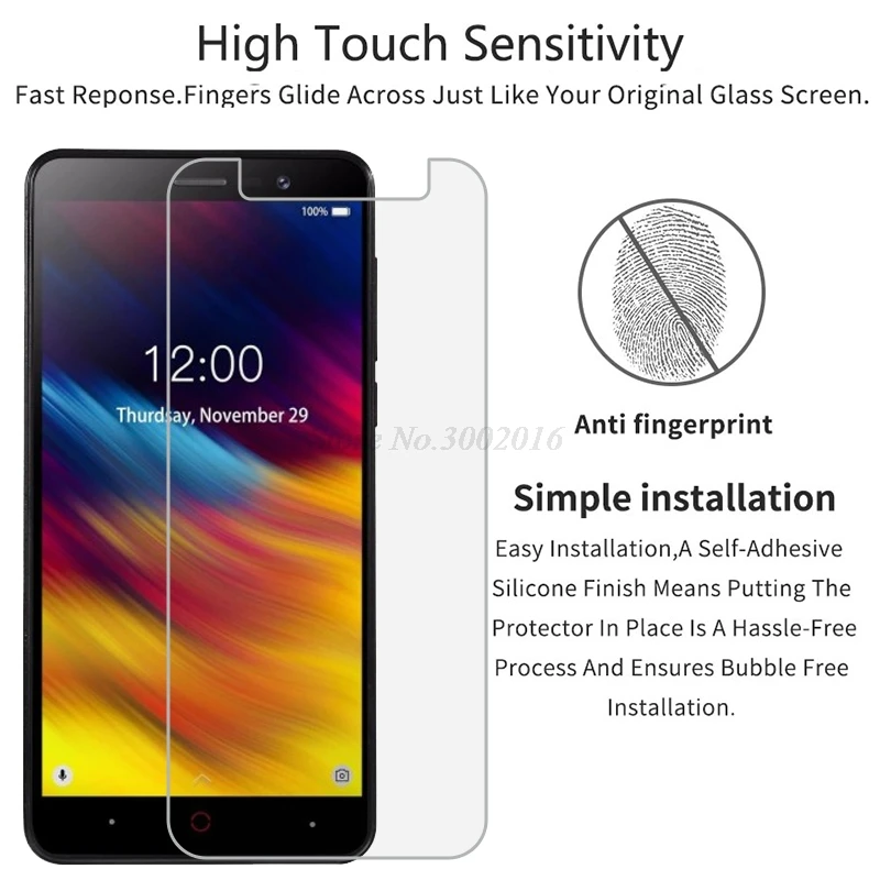2 шт Для DOOGEE X100 2019 Защитное стекло для экрана 9H устойчивое к царапинам защитное