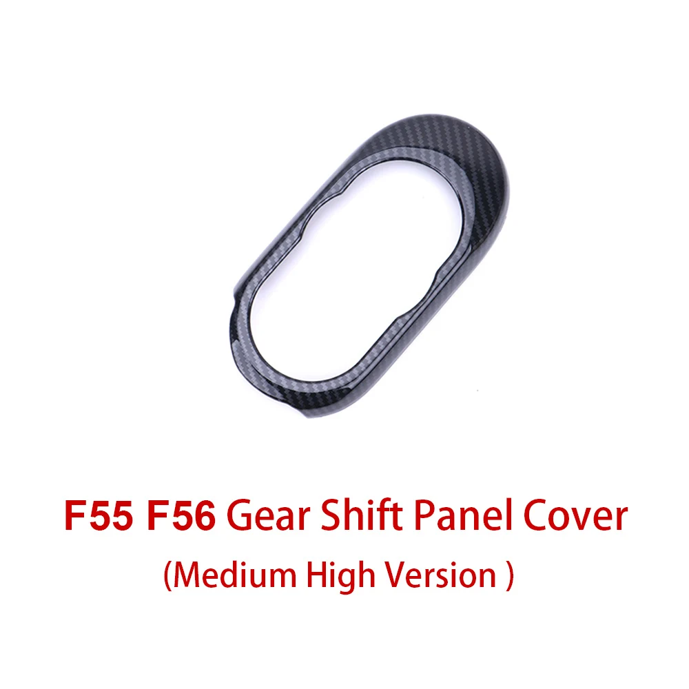 F56 Gear Panel Для MINI Cooper хэтчбек F56 полностью внутренняя наклейка из углеродного волокна наклейка крышка ручка вентиляционная консоль панель Корпус чехол Аксессуары - Название цвета: F56 Gear Panel