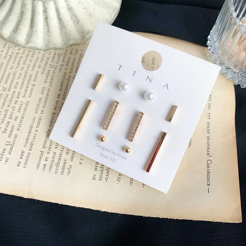 2019 брендовые модные ювелирные серьги-гвоздики для женщин из стерлингового