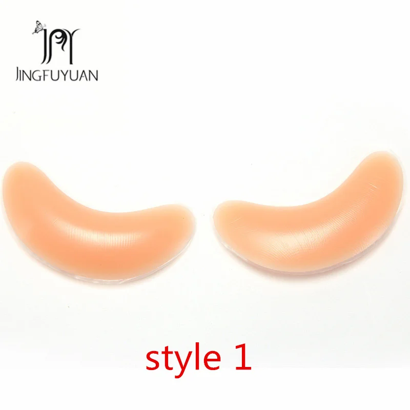style 1 Различные типы силиконовые подушечки для бюстгальтера, Женский волшебный пуш-ап купальник, вкладыши для бюстгальтера, многоразовые силиконовые вкладыши для бюстгальтера-бикини - Цвет: style 1