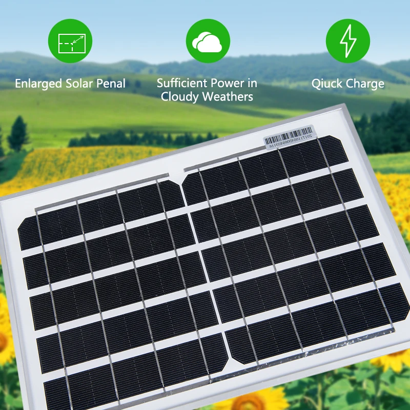 Sunence Outdoor Big Size LED Solar Power Light Energy Saving Super Bright Yard Garden Decoration Path Street Security Wall | Освещение