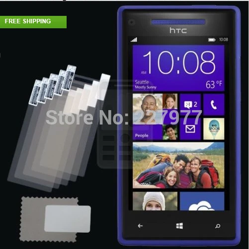FreeShippng New 3x CLEAR Screen Protector Cover for HTC 8S | Мобильные телефоны и аксессуары