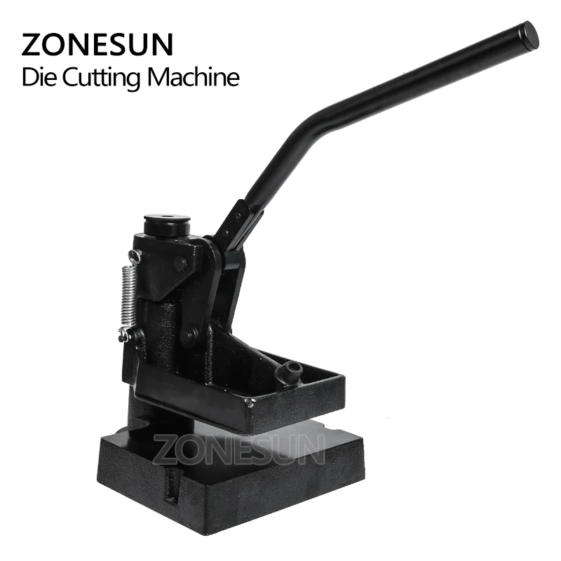 

ZONESUN 8360 Hand Pressure Sampling Machine,Laser Knife Mold Leather Stamping Machine,Manual Leather Mold Die Cutting Machine