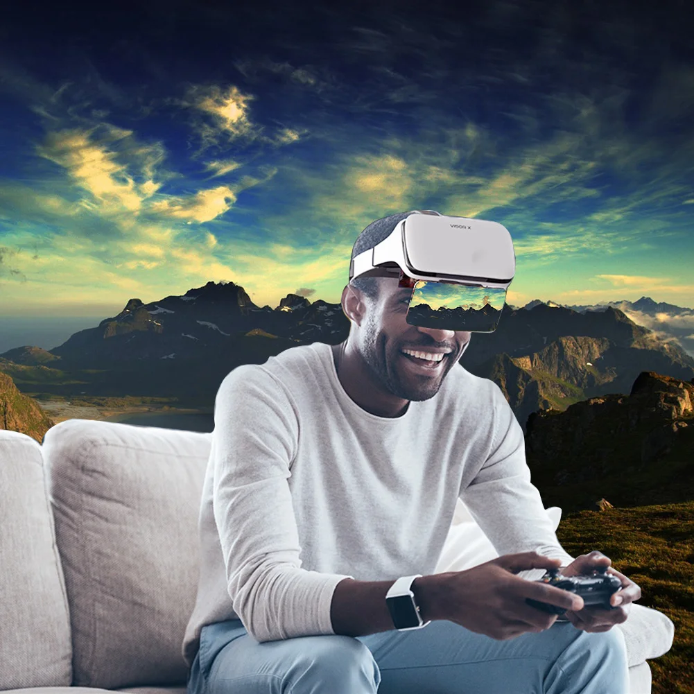 Профессиональные 3D очки, держатель для телефона, прочный зритель, Увеличенный экран, увеличенная гарнитура, виртуальная реальность, не головокружение