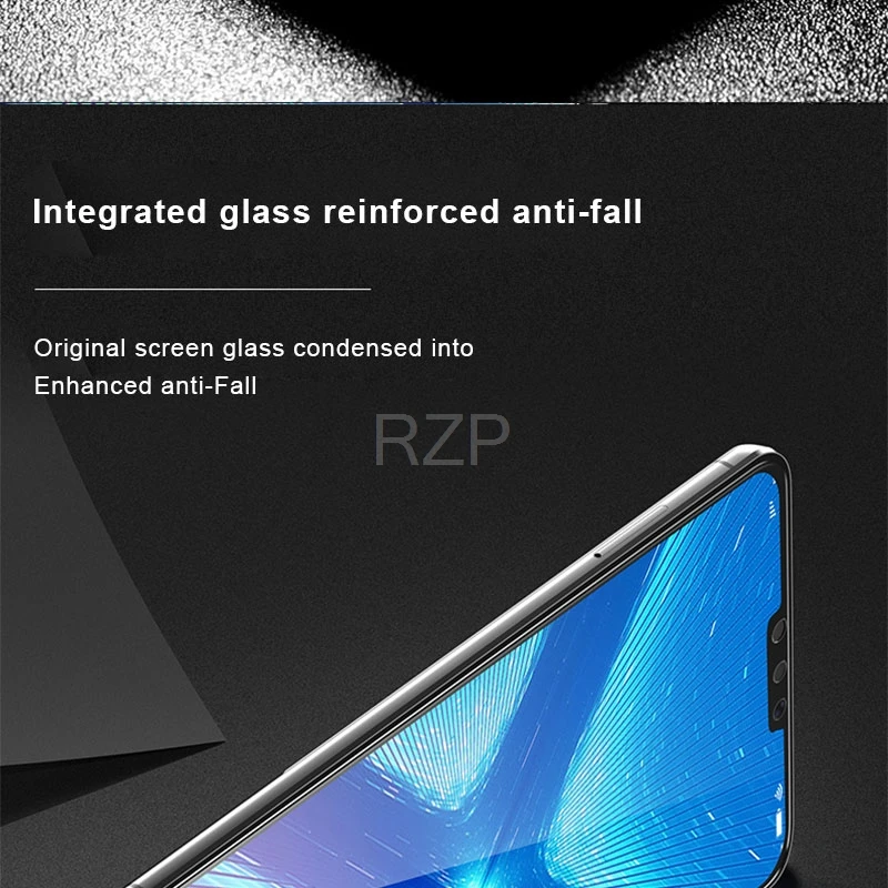 RZP 3 шт 9H полное покрытие из закаленного стекла для huawei Honor 8 8X 8C Защита экрана для huawei Honor 8X8 C Защитная стеклянная пленка