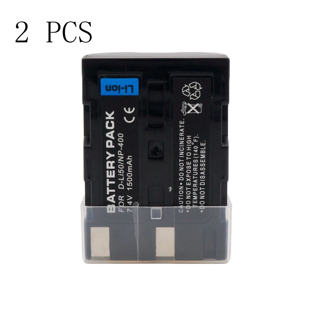 WHCYonline 2 шт. 1500 мАч Φ DLI50 аккумулятор для фотоаппарата Pentax K10D K20D SAMSUNG GX10 GX20 SIGMA MINOLTA a7