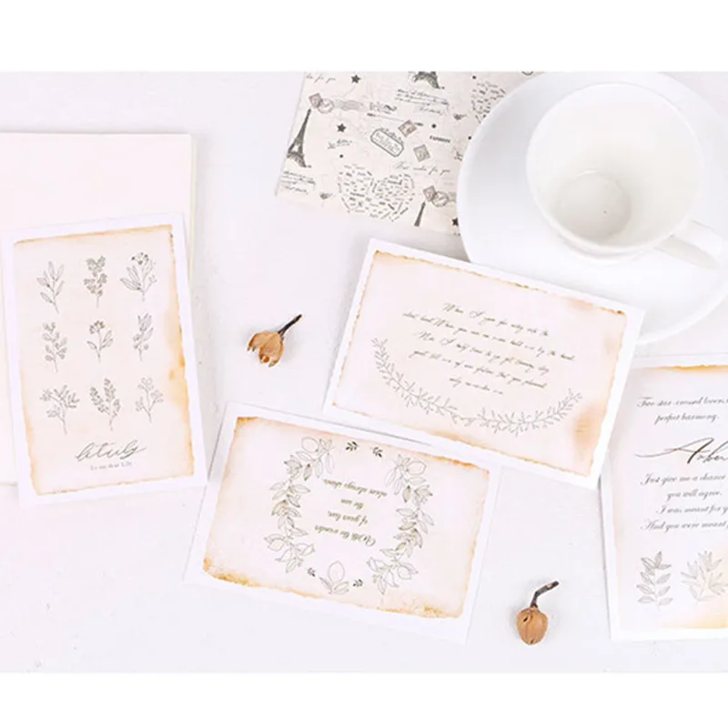 Infeel. me love письмо открытка Письмо бумага Закладка 1 лот = упаковка 30 шт|bookmark cards|bookmarks