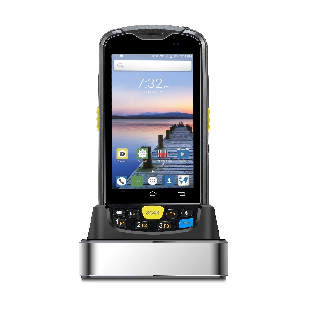Сборщик данных Android терминал прочный PDA 1D 2D штрих-код беспроводной сканер 4G WiFi Bluetooth gps NFC склад сбора данных