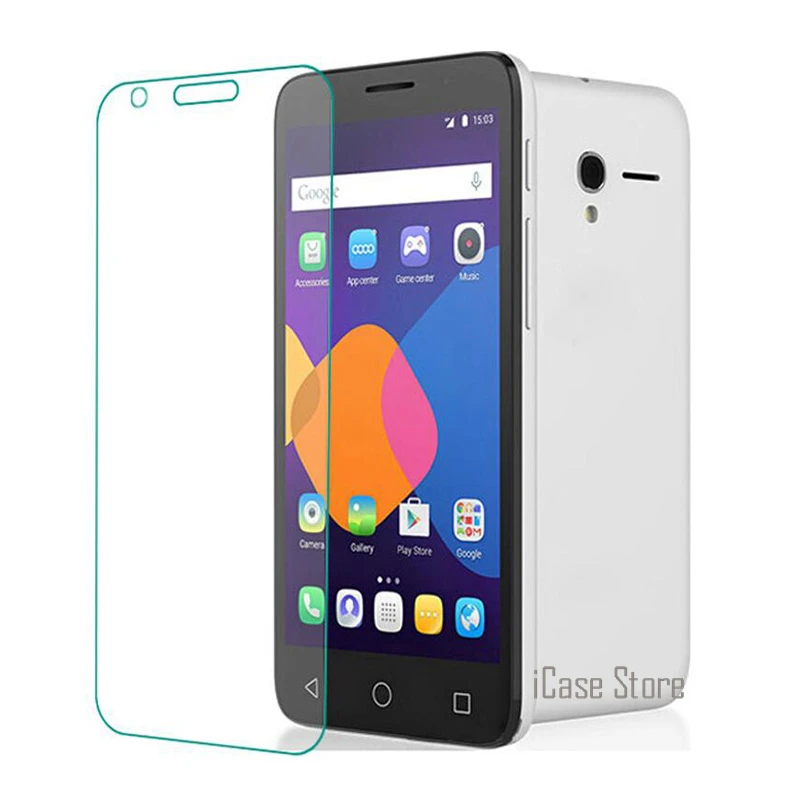 2.5D с уровнем твердости 9H Экран протектор Закаленное Стекло пленка для Alcatel