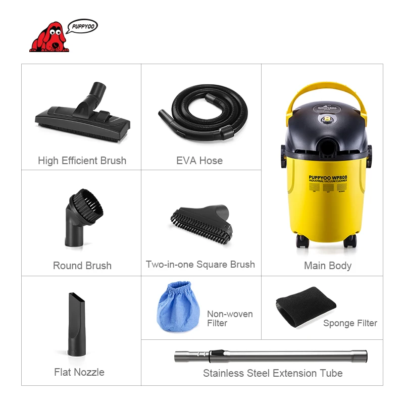 Puppyoo пылесос с мокрой и сухой уборкой обдувWP808|vacuum cleaner|puppyoo vacuum cleanerpuppyoo cleaner |