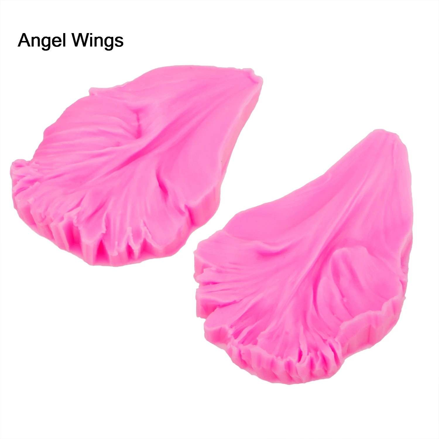 Angel Wings пищевой 3D помадка торт Силиконовая форма тиснение для обратного