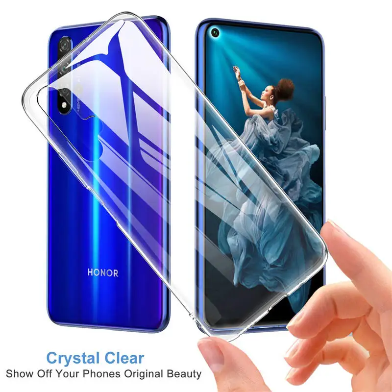 Чехол для Huawei Honor 20 6 26 дюйма мягкий силиконовый чехол из ТПУ телефона Honor20 YAL-L21 YAL L21