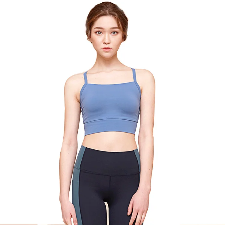Women Sports Bra Seamless Fitness High Impact Yoga Workout Top Push Up Sport Tank Shirts Gym Running Vest | Спорт и развлечения