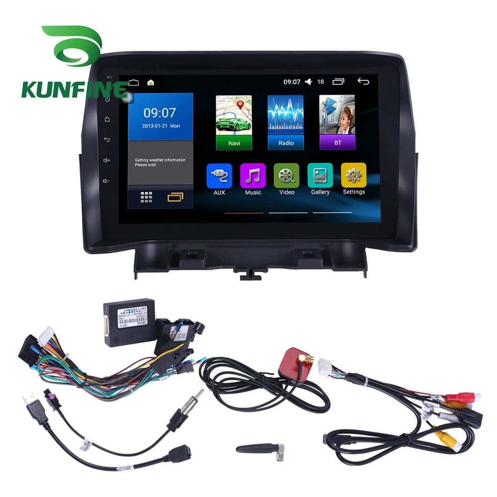 Восьмиядерный 1024*600 Android 8,1 автомобильный DVD gps навигатор плеер Deckless стерео для Ford Kuga головное устройство радио wifi