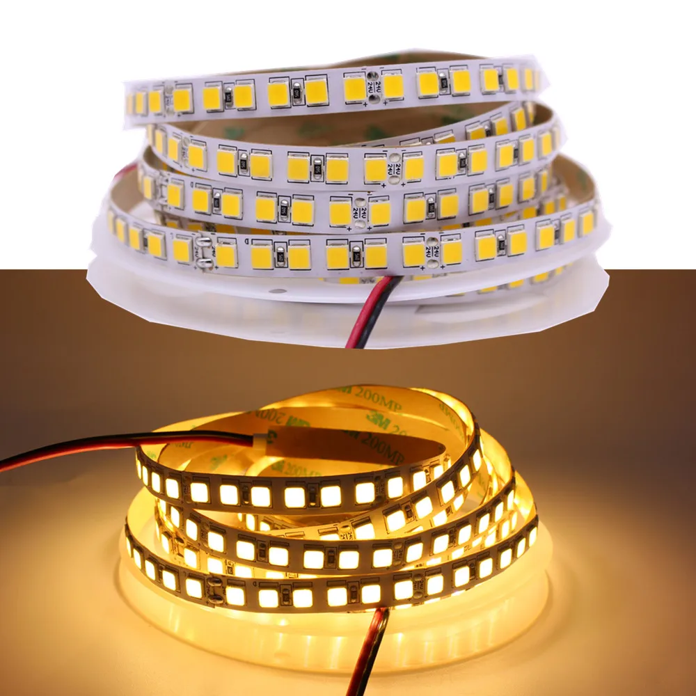 Гибкая светодиодная ленсветильник SMD 5054 5 м 120 светодиодов/м 24 В постоянного тока
