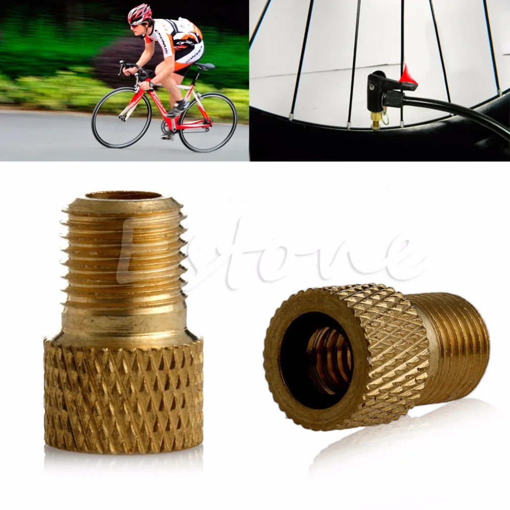 

High Quality New Presta to Schrader Pump Valve Adaptor Bicycle Bike