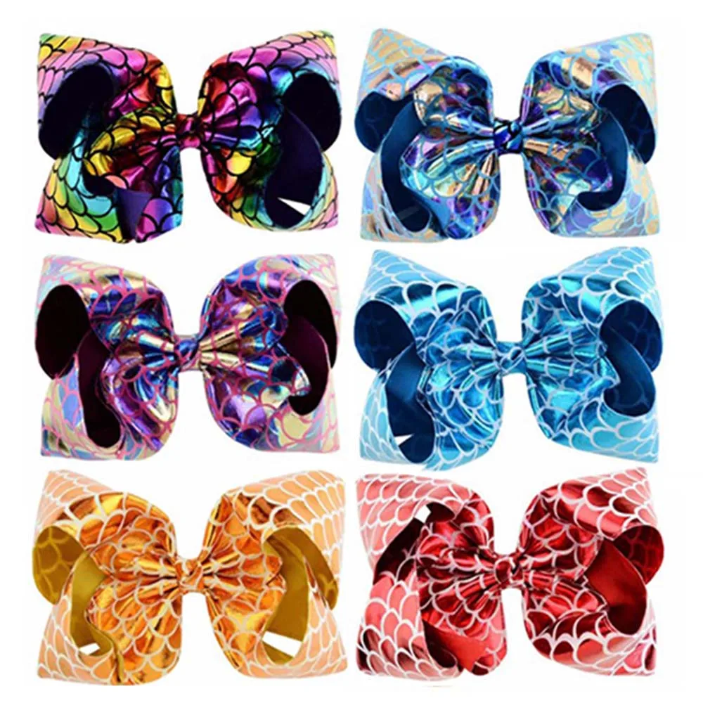 Children's Sequin Bow Hairpin Girls Colorful Fish Scale Style Headdress 8-inch
Children's Sequin Bow Hairpin Girls Colorful Fish Scale Style Headdress 8-inch