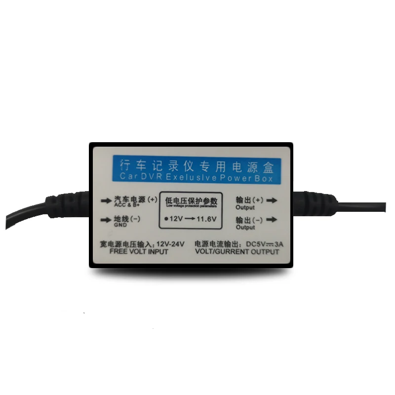 Junsun постоянного тока 12В/24В 5В 3A 3M мини-usb зарядное устройство для авто с контрастным Зарядное устройство Жесткий провод комплект жестких дисков для Dash Cam Reaview зеркало Камера gps автоматической зарядкой