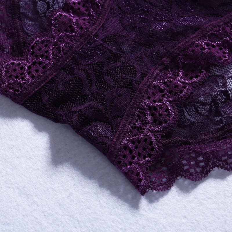 Женские сексуальные кружевные стринги с бантом сбоку регулируемые трусики